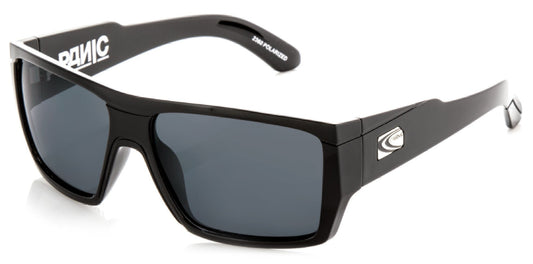 Panic - Polarized Gloss Black Frame Sunglasses