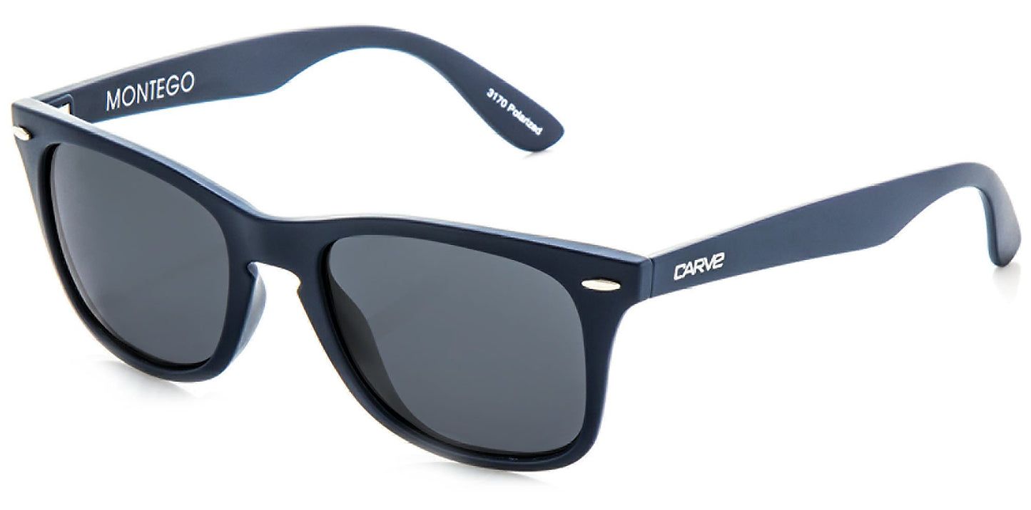 Montego - Polarized Matte Navy Frame Sunglasses