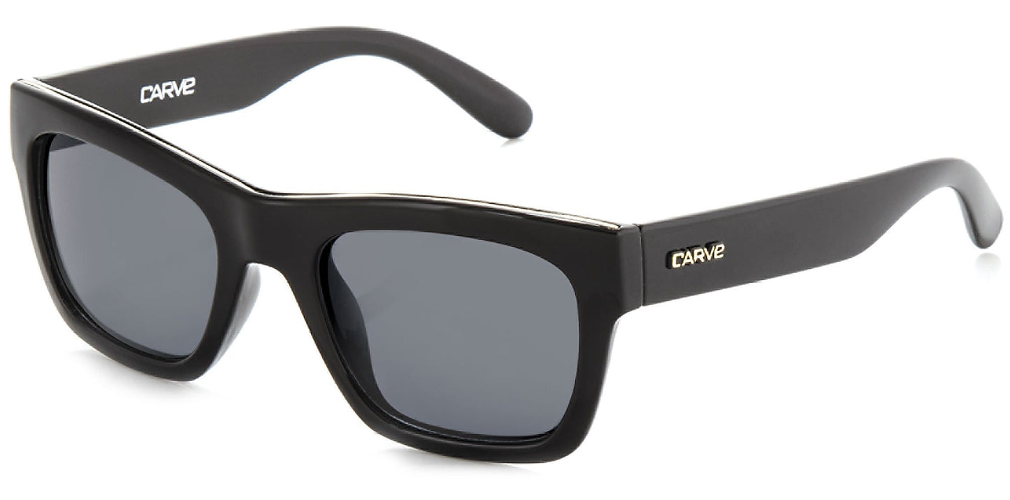 Carta Blanca - Polarized Gloss Black Frame Sunglasses