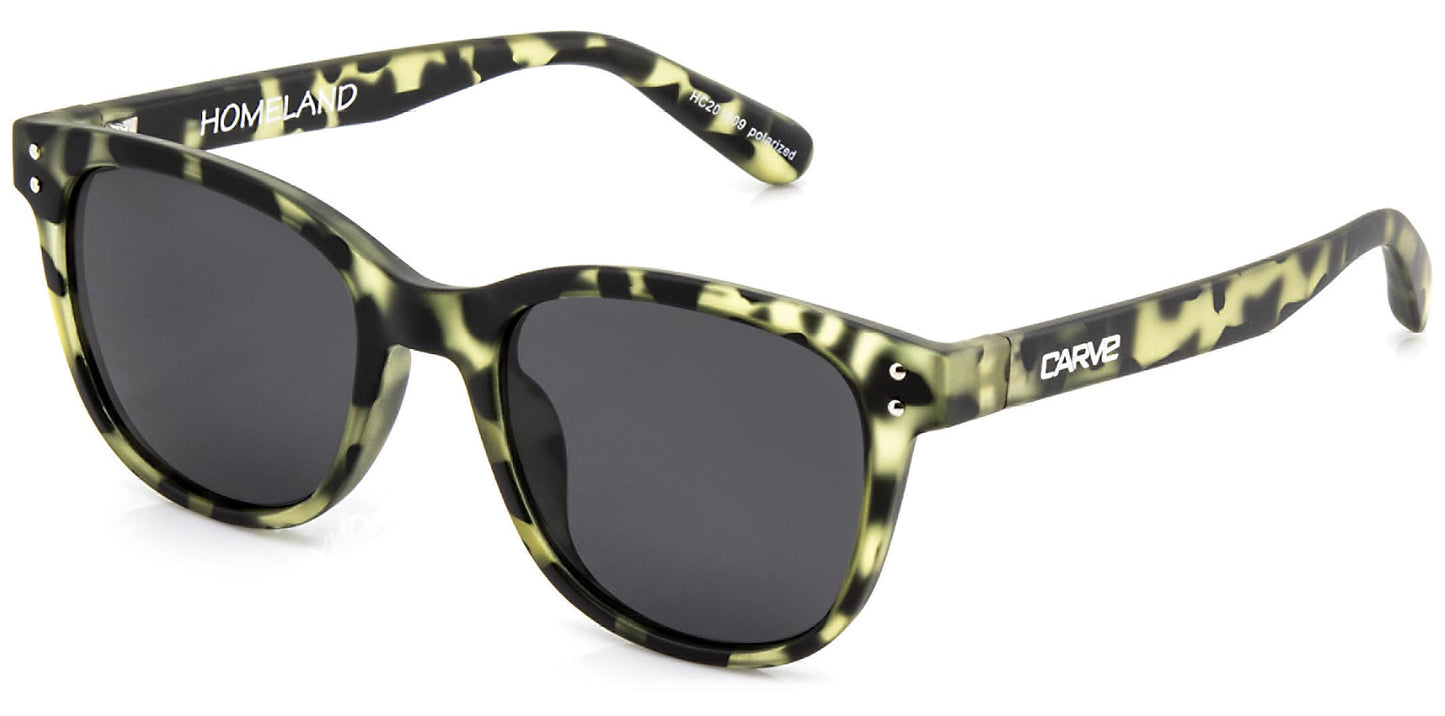 Homeland - Polarized Olive Tort Frame Sunglasses