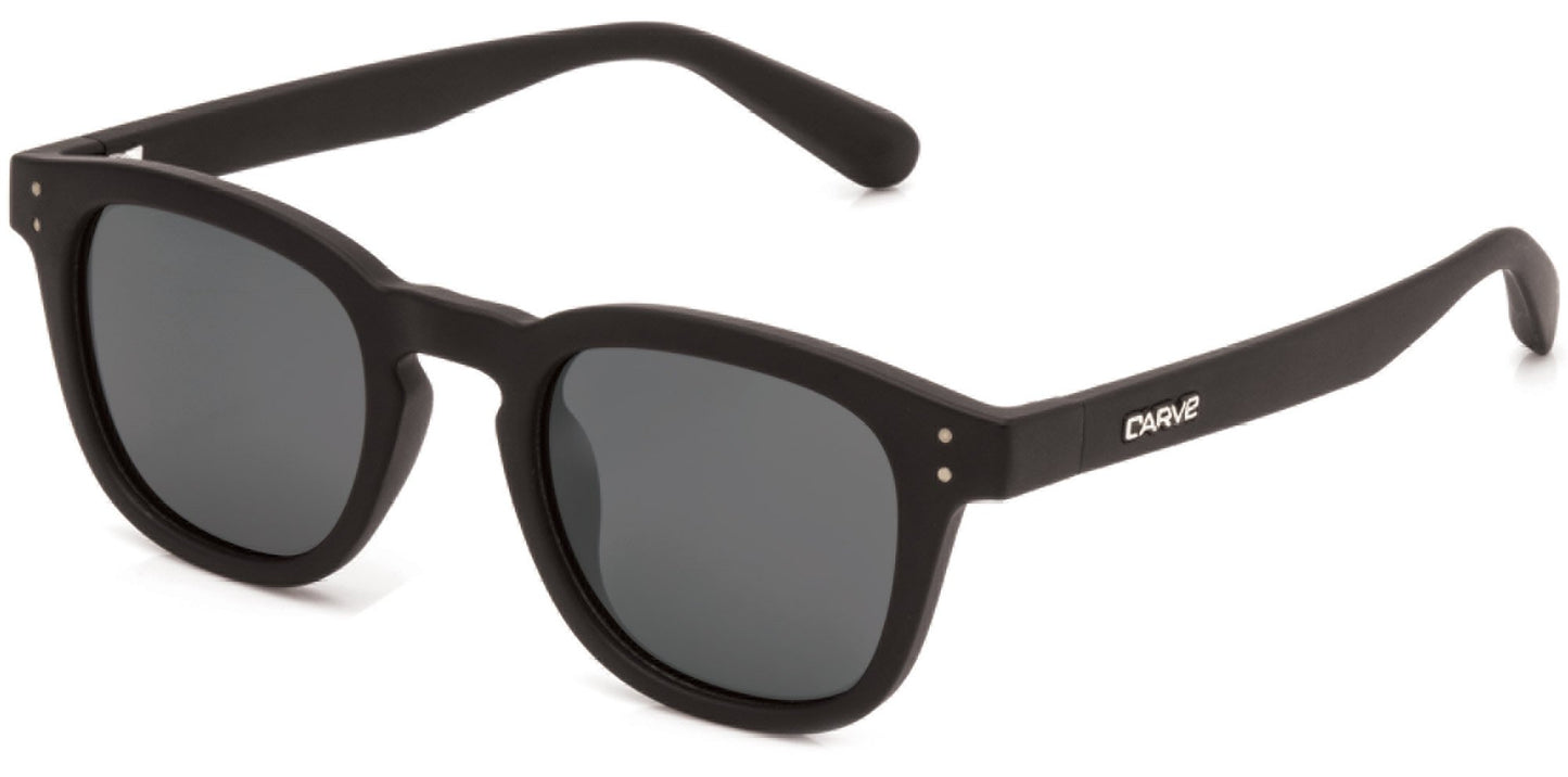 Havana - Polarized Matte Black Frame Sunglasses