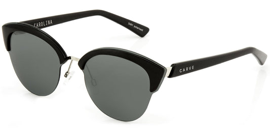 Carolina - Polarized Gloss Black Frame Sunglasses