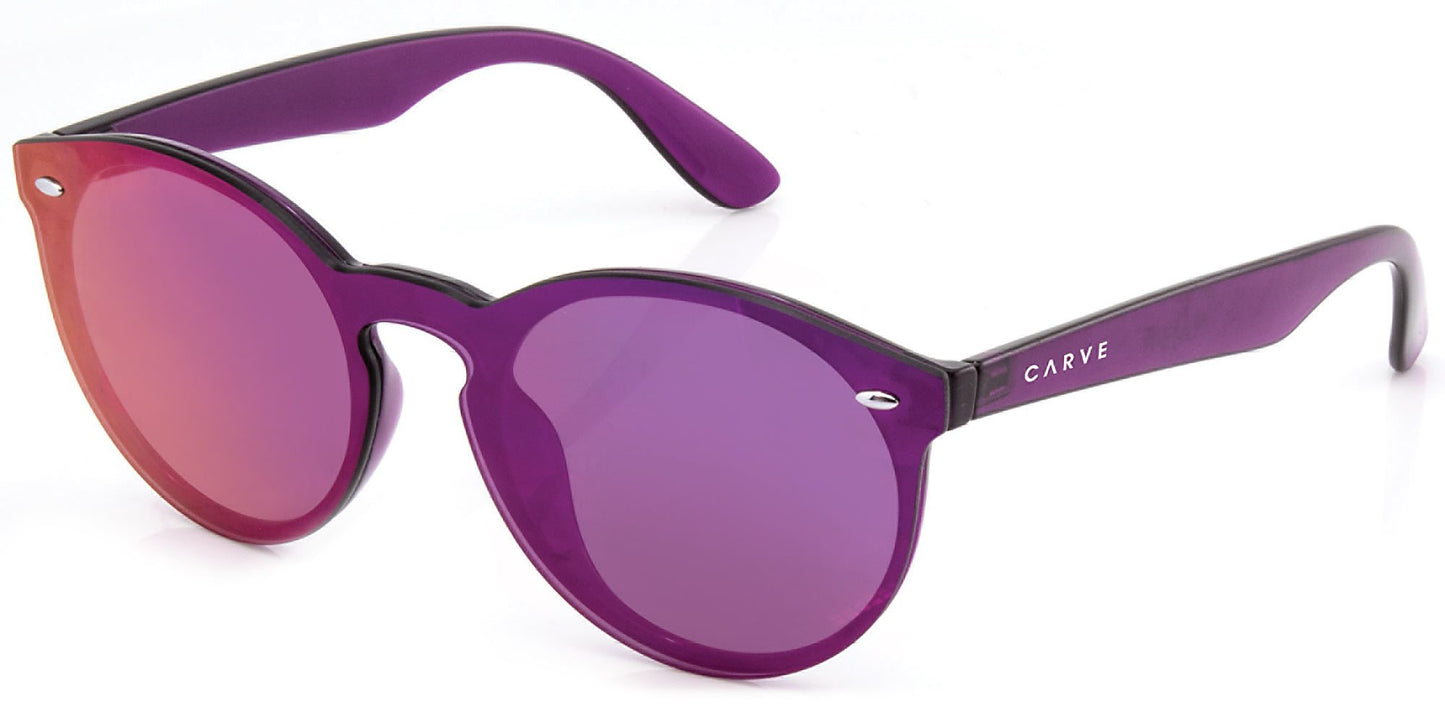 Cleo - Iridium Crystal Purple Frame Sunglasses