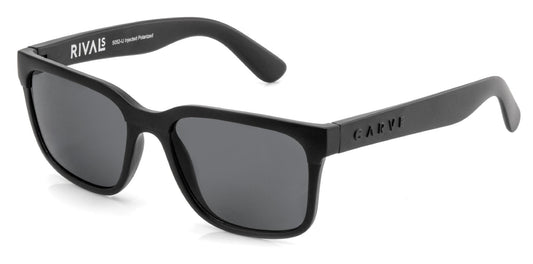 Rivals - Injected Polarized Matte Black Frame Floating Sunglasses