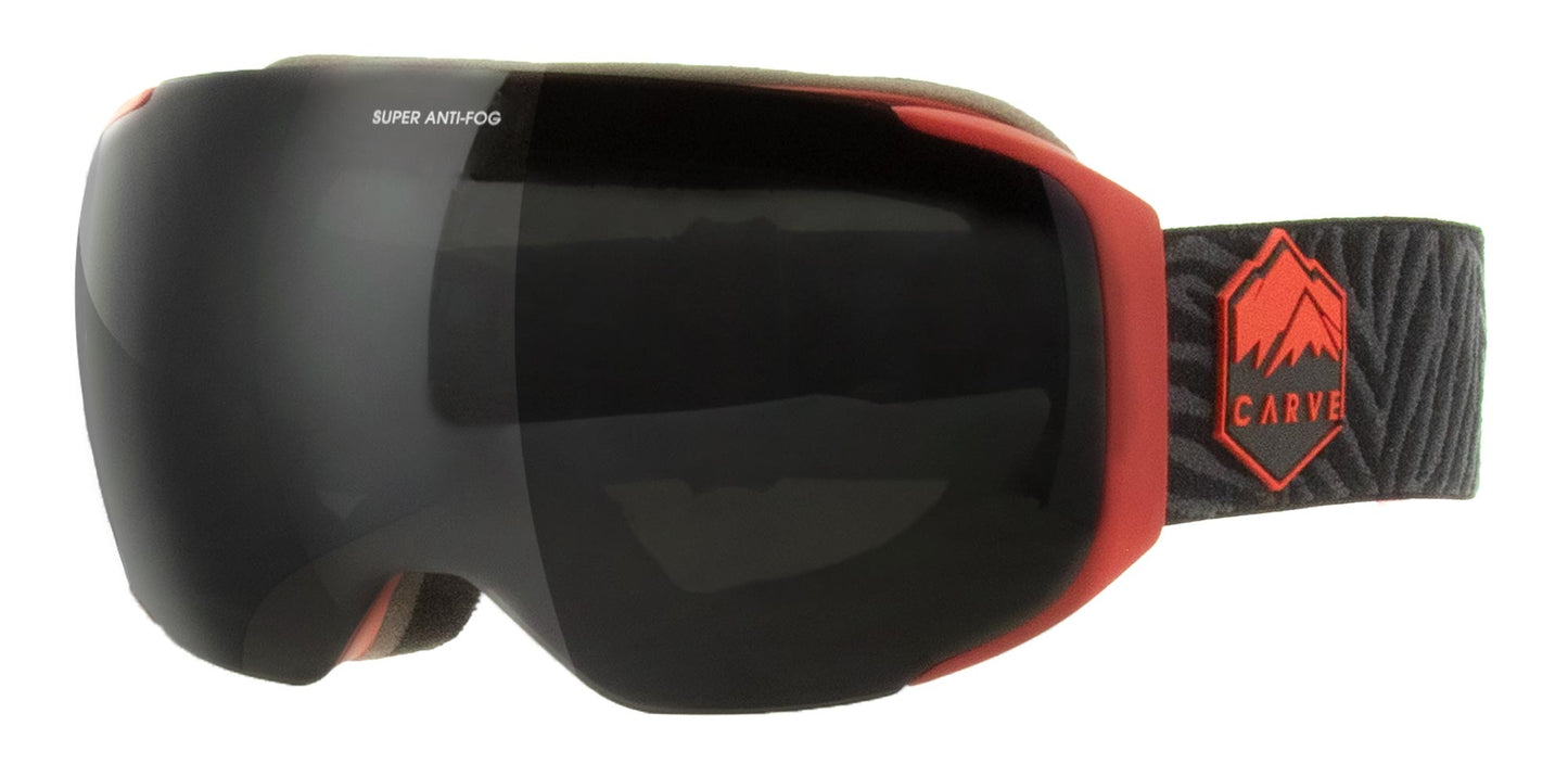 The Boss -  Magnetic Interchangeable Lens Red Goggles
