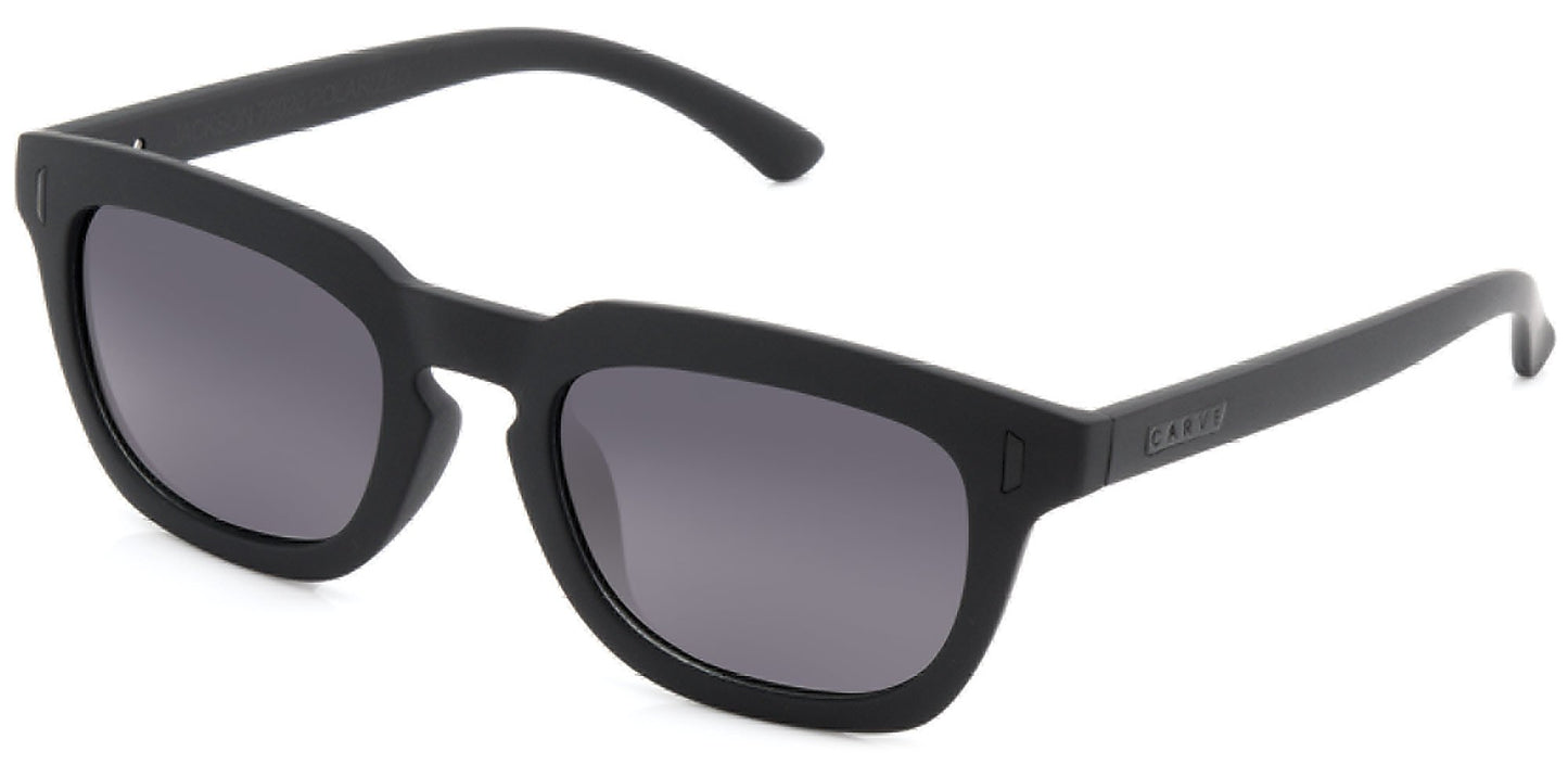 Jackson - Polarized Matte Black Frame Sunglasses