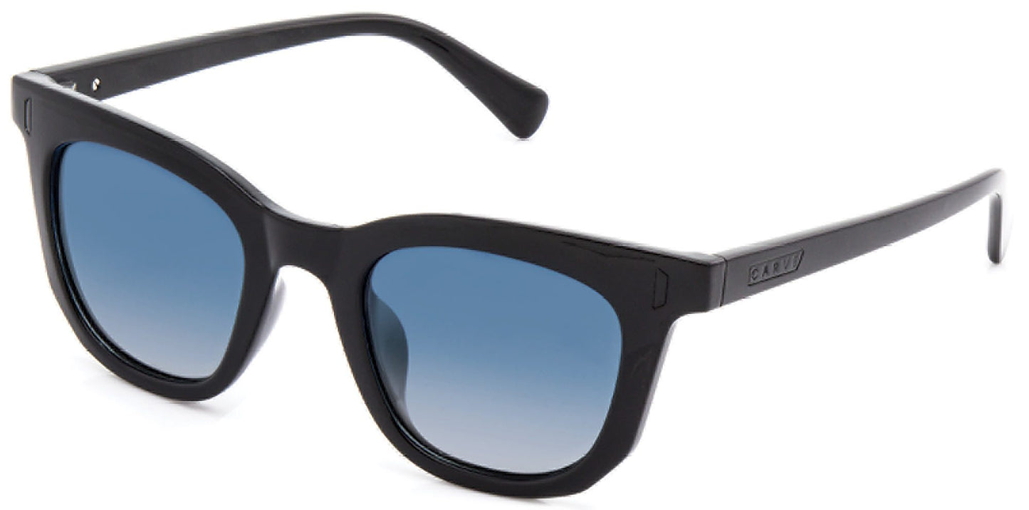 Nelson - Polarized Gloss Black Frame Sunglasses